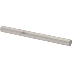 MSC&nbsp;SPI ZZ Plus Plug Gage, Steel, 0.1660 in. Diameter, 1 ea.