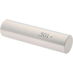 MSC&nbsp;SPI Class ZZ Minus Plug Gage, Steel, 0.5010 in. Dia, 1 ea