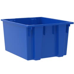 MSC&nbsp;Akro-Mils Nest and Stack Storage Tote, Polypropylene, 19.4 Gal., 3/Pk.