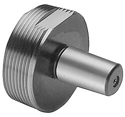 MSC&nbsp;Balax Pipe Thread Plug Gage, 1/4-18 NPT, Tapered, Single End, 1 ea