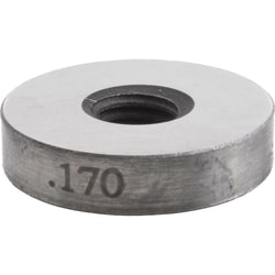 MSC&nbsp;Value Collection Round Steel Spacer Block, 0.17 in., Grade B, 1 ea.