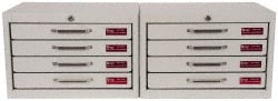 MSC&nbsp;Vermont Gage Class ZZ Black Guard Pin Gage Library, .0110 in. to .6255 in., 1,230 Pins
