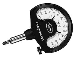 MSC&nbsp;Mahr 1004 Compramess Dial Comparator Gage, 0.0001 in. Graduation, 0.005 in. Range, 1 ea.