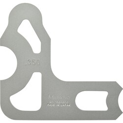 MSC&nbsp;STAINLESS STL RADIUS GAGE