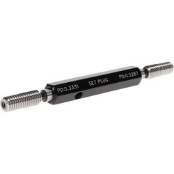 MSC&nbsp;SPI Truncated Taperlock Thread Gage, 3/8-16, UNC, Go/No Go, Class 2A