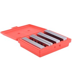 MSC&nbsp;Kurt Parallel Set, 6 Pair, 0.250 in Thickness, 0.0002 in Parallelism