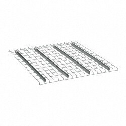 MSC&nbsp;Nashville Wire Welded Wire Decking, 48D x 46W, Steel, 3035 lb Capacity