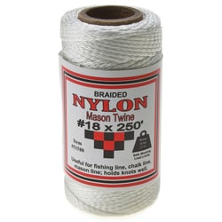 MSC&nbsp;Bon Tool Mason Line Twine, #18 Twine Dia, Nylon, Yellow
