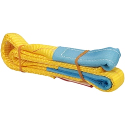 MSC Web Sling, Twisted Eye & Eye Type 4, 3 ft, Polyester