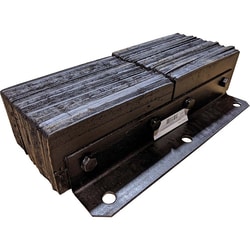 MSC&nbsp;Value Collection Rubber Dock Bumper, Laminated, 11 in Wide, 20 in High