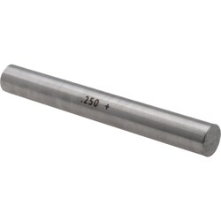 MSC&nbsp;Vermont Gage Class ZZ Plus Plug Gage, 0.71 mm Dia, 2.0000 in OAL, Tool Steel