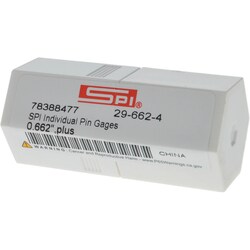 MSC&nbsp;SPI Plug Gage, Class ZZ Plus, 0.6620 in Diameter, Steel