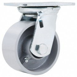 MSC&nbsp;Fairbanks Swivel Caster, Semi-Steel Wheel, 4 inch, 700 lb Capacity
