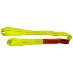 MSC&nbsp;Lift-All Web Sling, Twisted Eye & Eye, Type 4, Polyester, 1600 lb Vertical Capacity