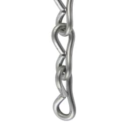 MSC&nbsp;Value Collection Single Jack Chain, Steel, 0.034 in Dia, Brass Plated, 500 ft Length