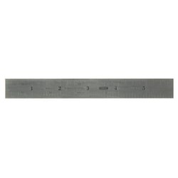 MSC&nbsp;General Steel Rule, 6 in, 4R English & Metric, Rigid, 3/4 in