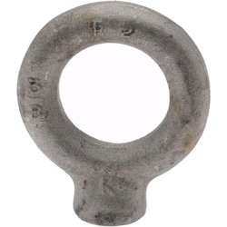 MSC&nbsp;Gibraltar Pad Eye, 1 in ID, 1-21/32 in OD, C1045 Carbon Steel