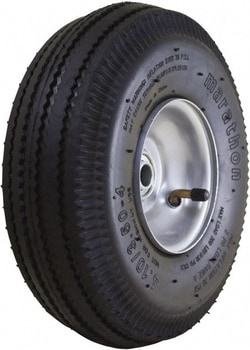 MSC&nbsp;Marathon Industries Flat Free Hand Truck Tire, 20 in High, 250 Lb, Plastic