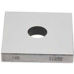MSC&nbsp;Value Collection Gage Block, Square, 0.148 in, Grade 0, Steel