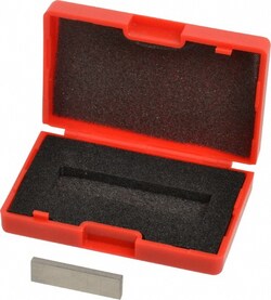 MSC&nbsp;SPI Gage Block, Rectangle, Steel, 0.104 in, Grade 0
