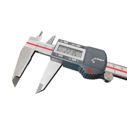 MSC&nbsp;SPI Electronic Caliper, 6 in/150 mm, 0.0005 in Resolution, Stainless Steel, IP67
