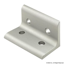 MSC&nbsp;80/20 Inc. Hidden Corner Connector, Inside-to-Outside, Series 30/40, Zinc, 30 mm