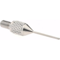 MSC&nbsp;SPI Drop Indicator Ball Needle Contact Point, #4-48 Thread, 0.7500 in Length, Chrome Alloy Steel