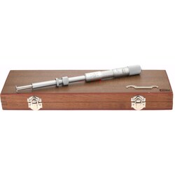 MSC&nbsp;SPI Mechanical Groove Micrometer, 1.05 to 2.05 in inside, 1 to 2 in outside, 0.001 in Accuracy