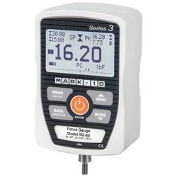 MSC&nbsp;Mark-10 Digital Force Gage, 200 lb Capacity, 0.2 lb Resolution, NIST Traceable