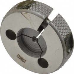 MSC&nbsp;GF Gage Plug Thread Gage, #4-40 Thread, 2B Class, No Go, 0.0991 in Pitch Diameter, Single End