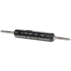 MSC&nbsp;SPI Truncated Taperlock Thread Gage, #8-32 UNC, 2A, Go/No Go