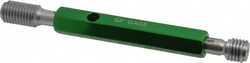 MSC&nbsp;GF Gage Plug Thread Insert Go/No Go Gage, 3/8-16, Steel, STI Class 3B
