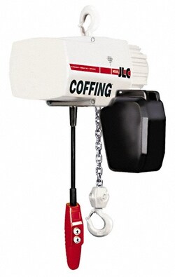 MSC&nbsp;Coffing Electric Chain Hoist, 2000 lb, 16 FPM, Single Phase