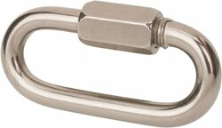 MSC&nbsp;Value Collection Welded Steel Chain, 1/4 in, Grade 70, 3,150 lb