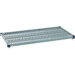 MSC&nbsp;Metro Shelf, Polymer, Open Grid, 24 in Deep, 72 in Wide