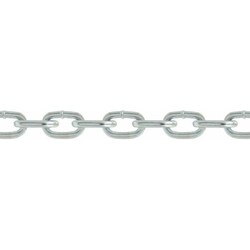 MSC&nbsp;Value Collection Welded Straight Link Machine Chain, #2/0, 545 lb, Grade 20