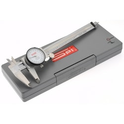 MSC&nbsp;SPI Dial Caliper, 6 inch, 0.001 inch Graduation, Stainless Steel