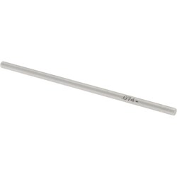 MSC&nbsp;SPI Plug & Pin Gage, Class ZZ Minus, 0.0740 in Diameter, Steel