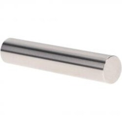 MSC&nbsp;Vermont Gage Plug Gage, Class ZZ, 20.81 mm, Plus, Tool Steel