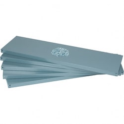 MSC&nbsp;Value Collection Decking, Steel, Gray, 60 in Width, 14 Gauge