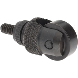 MSC&nbsp;SPI Drop Indicator Roller Contact Point, #4-48 Thread, 0.5000 in, Steel