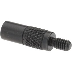 MSC&nbsp;SPI Drop Indicator Contact Point Extension, 3/4 in, #4-48 Thread, Steel