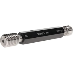 MSC&nbsp;SPI Plug Thread Gage, M18x2.5 Thread, 6H Class, Double End