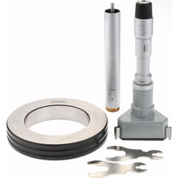 MSC&nbsp;SPI Mechanical Hole Micrometer, 3.5000-4.0000 in, 0.0002 in Graduation, Ratchet Thimble