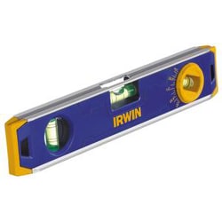 MSC&nbsp;Irwin Torpedo Level, Magnetic, 9 in, 3 Vials