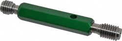 MSC&nbsp;GF Gage Plug Thread Gage, 5/8-11 Thread, 3B Class, Double End