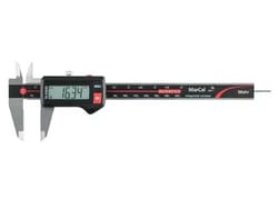MSC&nbsp;Mahr Digital Caliper, 0-150 mm, 0.01 mm Resolution, Round Depth Rod, Data Output