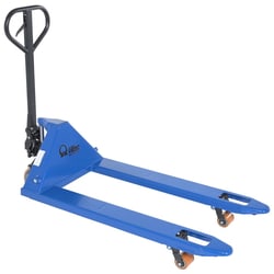 MSC&nbsp;Vestil Manual Pallet Truck, 5500 lb Capacity, 47-3/4 in Forks, 27 in Outside Width