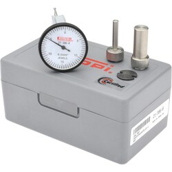 MSC&nbsp;SPI Vertical Dial Test Indicator, 0.50 mm Max, 0-25-0 Dial Reading, 0.0130 mm Accuracy