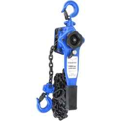 MSC&nbsp;PRO-SOURCE Manual Lever Hoist, 1500 lb Capacity, 10 ft Lift Height